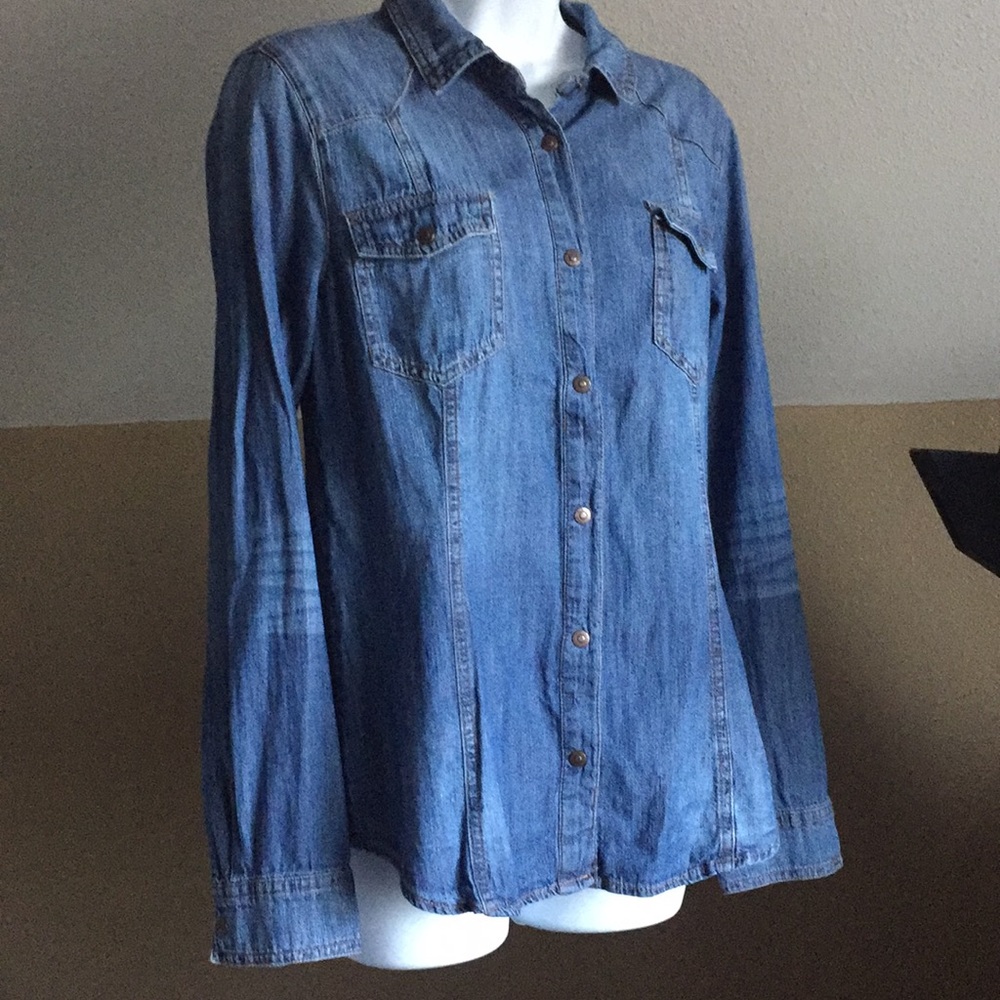 Denim Blouse